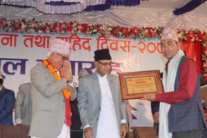 कर्णालीको  समावेशी पत्रकार  पुरस्कृत नौरती नेपाली 