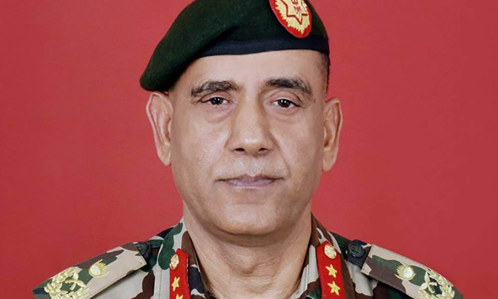 प्रधान सेनापतिमा प्रभुराम शर्मा नियुक्त