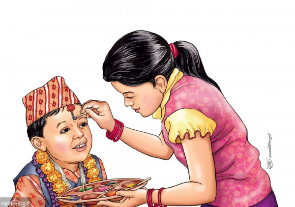 भाइटीकाको उत्तम साइत बिहान ११ बजेर २ मिनेटमा