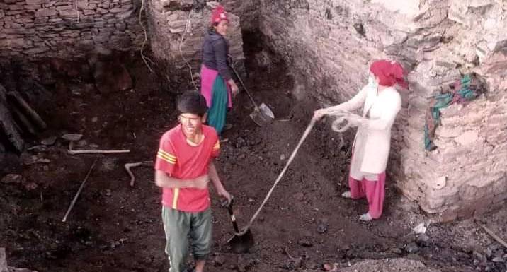 एक बर्ष वित्यो अग्नी पीडितका घर बनेनन्