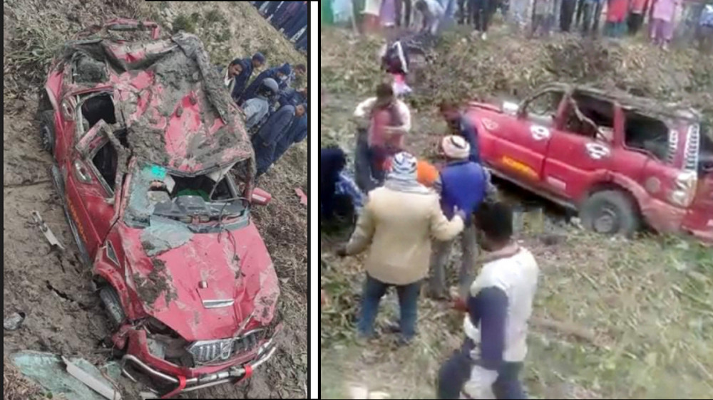 रौतहटमा जन्ती चढेको गाडी दुर्घटना : मृत्यु हुनेको संख्या ६ पुग्यो